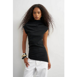 Topshop Bellis Γυναικείο Καλοκαιρινό Top Μαύρο 31002216