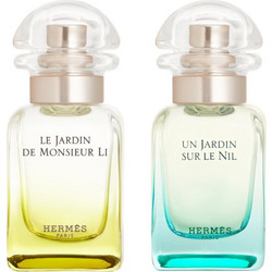 Hermes Jardins Collection Le Jardin de Monsieur Li Eau de Toilette Refillable 30ml + Un Jardin sur le Nil Eau de Toilette Refillable 30ml