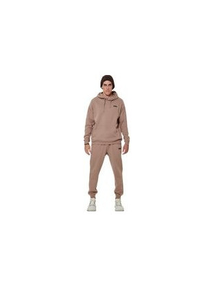 Body Action Ανδρικό Παντελόνι Φόρμας Fleece με Λάστιχο Ταμπά 023627
