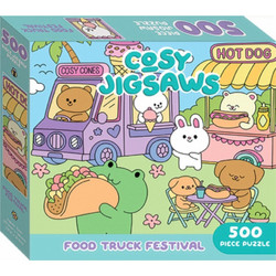 Puzzle Curious Universe Cosy Jigsaws Food Truck Festival 500 Κομμάτια
