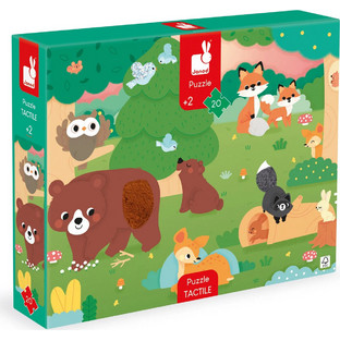 Παιδικό Puzzle JANOD Δάσος 20 Κομμάτια