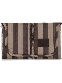 La Millou Mollet Ortalion Φορητή Αλλαξιέρα Μωρού Υφασμάτινη 66x45cm Εκρού Σοκολατί
