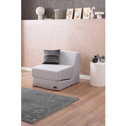 Stewe Home Πολυθρόνα Γκρι 128550