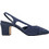 Carrano Γόβες Slingback με Χοντρό Χαμηλό Τακούνι Navy Μπλε 629001H-CAB01