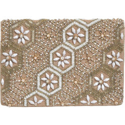 Ble Resort Collection 5-42-862-0005 Γυναικείο Νεσεσέρ Παραλίας 24x3x17cm Καφέ