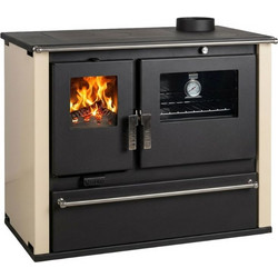 Verso CS Plus Ivory Right Ξυλόσομπα με Φούρνο 7.7kW