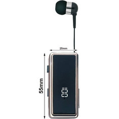 Kouvolsen KOS-23050 Ακουστικό Bluetooth In Ear Πέτου Black