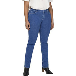Only Ψηλόμεσο Γυναικείο Τζιν Παντελόνι Skinny Εφαρμογή Μπλε 15313012