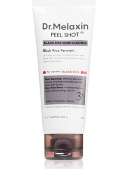 Dr. Melaxin Peel Shot Black Rice Whip Scrub Προσώπου 100ml