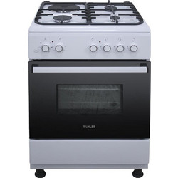 Muhler ELC-600G3 Κουζίνα Ηλεκτρική 64lt με Εστίες Αερίου 60cm
