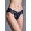 Milena By Paris Γυναικείο Sexy String με Δαντέλα Navy Μπλε 6991