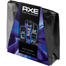 AXE Premium Blue Lavender Deodorant Spray 150ml + Deodorant Stick 50ml + Shower Gel 400ml