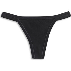 Cotonella Βαμβακερά Γυναικεία String Μαύρα 3Pack GD498-0003