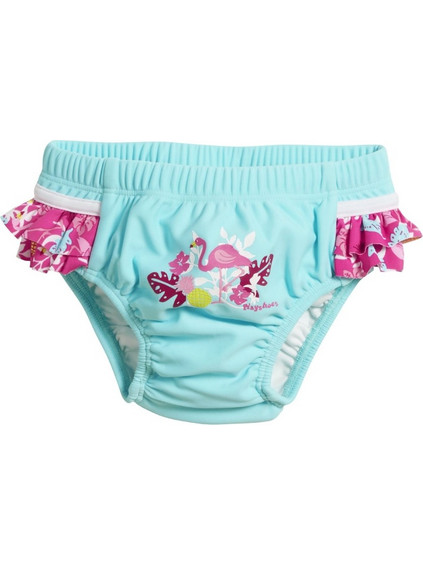 Playshoes Flamigo Βρεφικό Μαγιό Πάνα για Κορίτσι Γαλάζιο 461200