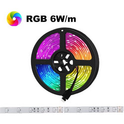 Ταινία LED 6W/m CHIP 2538 60chips/m RGB 260Lm IP20 12V 5m 5208888000234