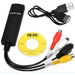 Easy Cap Usb Video Capture Adapter 1 κανάλι Video ,1 κανάλι Ήχου, Svideo, Usb 2.0