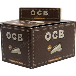 Τζιβάνες OCB VIRGIN FILTER UNBLEACHED 50 (κουτί των 25)