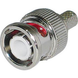 BNC ADAPTOR BNC-005 CRIMP PLUG FOR RG59 BNC-005