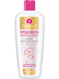 Dermacol Hyaluron Micellar Lotion Ντεμακιγιάζ 400ml