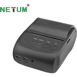 Netum NT-5802DD Θερμικός Εκτυπωτής Ετικετών Φορητός Μονόχρωμος 203dpi Bluetooth / USB / Serial