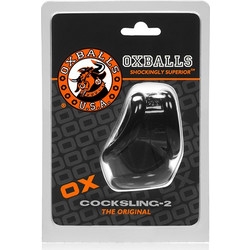 Oxballs Cocksling 2 Ελαστικό Δαχτυλίδι Πέους Σιλικόνης Μαύρο