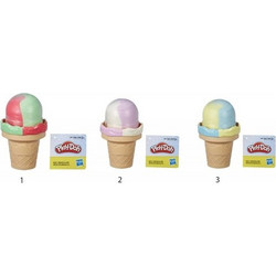 Hasbro Play-Doh Ice Pops Παγωτό Ξυλάκι/Χωνάκι 3 Σχέδια