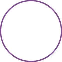 Amila Χούλα Χουπ Hq 80Cm - Φ19Mm - 330Gr, Μωβ (98819) Μωβ