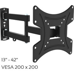 Osio OSM-1142 Βάση Τηλεόρασης Τοίχου Περιστρεφόμενη με Βραχίονα 13"-42" έως 25kg