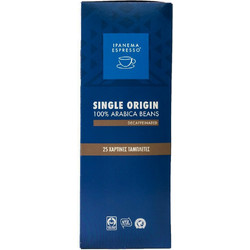 Ipanema Κάψουλες Espresso Decaffeinated Συμβατές με Μηχανή E.S.E Pod 25τμχ