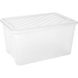 Κουτί αποθήκευσης πλαστικό λευκό NAK BOX 67L