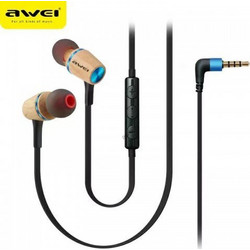Awei ES-80 Handsfree In-Ear 3.5mm Blue