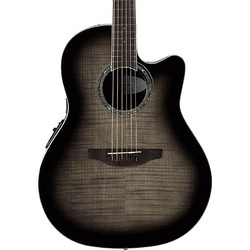 Ovation Celebrity CS24P-TBBY Standard Plus Trans Black Flame Maple