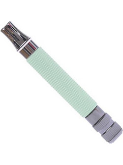 Λαβή Ξυριστικής Μηχανής Yaqi Pistachio Green and Chrome Color Brass RAG1915