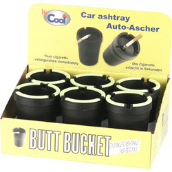 Κουτί με 6 σταχτοδοχεία αυτοκινήτου - νερού Butt Bucket 99510912