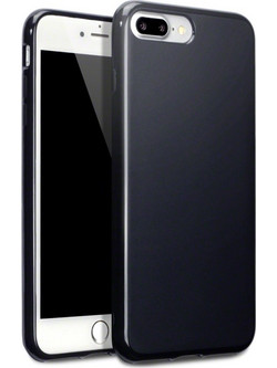Terrapin Θήκη Σιλικόνης iPhone 7/8 Plus - Black Matt