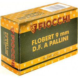 Fiocchi Flobert Φυσίγγια 9Cal 9mm 50τμχ