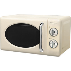 Morris MWRS-20701C Retro Φούρνος Μικροκυμάτων με Grill 20lt Μπεζ