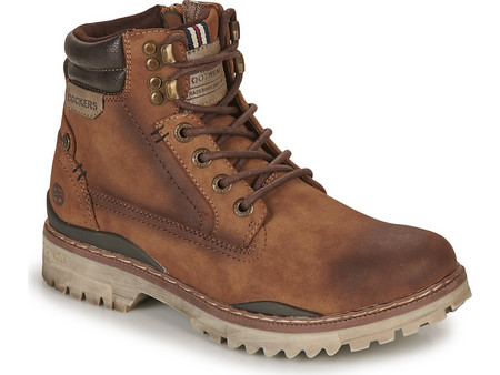 Dockers By Gerli Ανδρικά Αρβυλάκια Suede Καφέ 47LY001