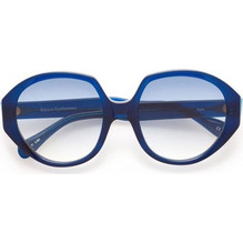 Kaleos Paley 005 Γυναικεία Γυαλιά Ηλίου Oversized Κοκάλινα Μπλε με Μπλε Polarized Φακό