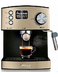 Pyrex SB-390 Gold Μηχανή Espresso 850W 15bar