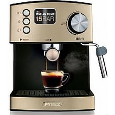 Pyrex SB-390 Gold Μηχανή Espresso 850W 15bar