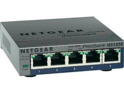 Netgear GS105E Unmanaged L2 Switch με 5 Θύρες Ethernet 1Gbps