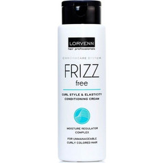 Lorvenn Frizz Free Conditioning Cream Conditioner για Σγουρά & Βαμμένα Μαλλιά 300ml