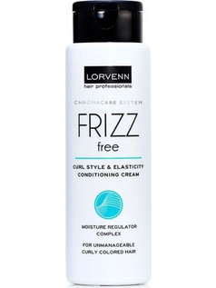 Lorvenn Frizz Free Conditioning Cream Conditioner για Σγουρά & Βαμμένα Μαλλιά 300ml