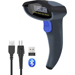 NETUM 1D CCD Bluetooth Barcode Scanner Handheld Wireless For Android/iOS /Windows (W6-X)