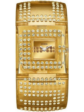 Guess Gold Backing Crystals W17518L2