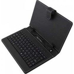 Esperanza Book With Keyboard Black (Universal 7.85"-8")