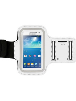 Θήκη μπράτσου Sports Armband για Samsung Galaxy S3-S4 Λευκή