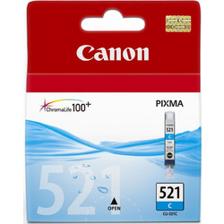 Canon CLI-521 Cyan Μελάνι Εκτυπωτή Inkjet 2934B001