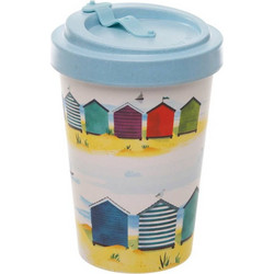 Chic Mic Ποτήρι Bamboo με Καπάκι Portside Beach 1ml BAMB62